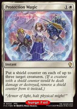 Protection Magic - Commander: Magic: The Gathering - FINAL FANTASY: Collector's Edition (Rare) [CFIC-24]