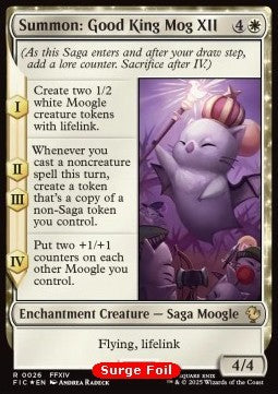 Summon: Good King Mog XII - Commander: Magic: The Gathering - FINAL FANTASY: Collector's Edition (Rare) [CFIC-26]