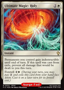 Ultimate Magic: Holy - Commander: Magic: The Gathering - FINAL FANTASY: Collector's Edition (Rare) [CFIC-32]