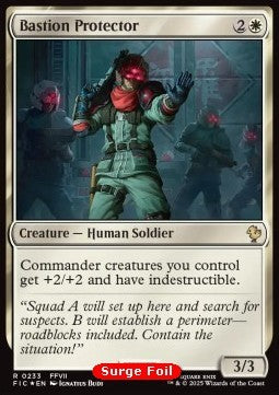 Bastion Protector - Commander: Magic: The Gathering - FINAL FANTASY: Collector's Edition (Rare) [CFIC-233]