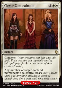 Clever Concealment - Commander: Magic: The Gathering - FINAL FANTASY: Collector's Edition (Rare) [CFIC-236]