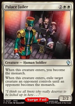 Palace Jailer - Commander: Magic: The Gathering - FINAL FANTASY: Collector's Edition (Uncommon) [CFIC-247]