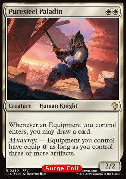 Puresteel Paladin - Commander: Magic: The Gathering - FINAL FANTASY: Collector's Edition (Rare) [CFIC-250]