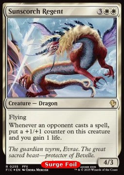 Sunscorch Regent - Commander: Magic: The Gathering - FINAL FANTASY: Collector's Edition (Rare) [CFIC-255]