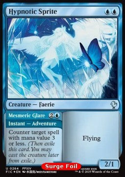 Hypnotic Sprite // Mesmeric Glare - Commander: Magic: The Gathering - FINAL FANTASY: Collector's Edition (Uncommon) [CFIC-264]