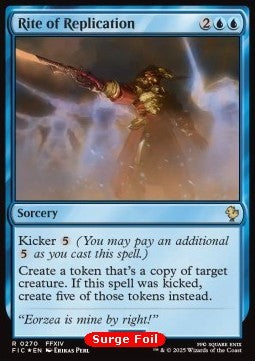 Rite of Replication - Commander: Magic: The Gathering - FINAL FANTASY: Collector's Edition (Rare) [CFIC-270]