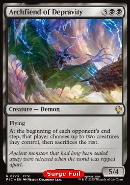 Archfiend of Depravity - Commander: Magic: The Gathering - FINAL FANTASY: Collector's Edition (Rare) [CFIC-273]