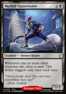Morbid Opportunist - Commander: Magic: The Gathering - FINAL FANTASY: Collector's Edition (Uncommon) [CFIC-278]