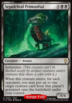 Sepulchral Primordial - Commander: Magic: The Gathering - FINAL FANTASY: Collector's Edition (Rare) [CFIC-284]