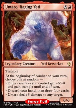 Umaro, Raging Yeti - Commander: Magic: The Gathering - FINAL FANTASY: Collector's Edition (Rare) [CFIC-63]
