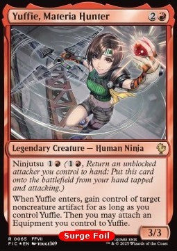 Yuffie, Materia Hunter - Commander: Magic: The Gathering - FINAL FANTASY: Collector's Edition (Rare) [CFIC-65]