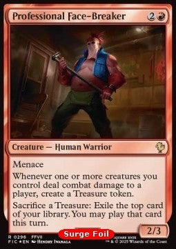Professional Face-Breaker - Commander: Magic: The Gathering - FINAL FANTASY: Collector's Edition (Rare) [CFIC-296]