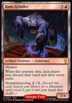 Ruin Grinder - Commander: Magic: The Gathering - FINAL FANTASY: Collector's Edition (Rare) [CFIC-297]