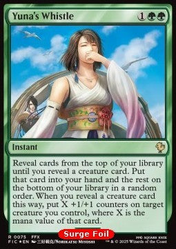 Yuna's Whistle - Commander: Magic: The Gathering - FINAL FANTASY: Collector's Edition (Rare) [CFIC-75]