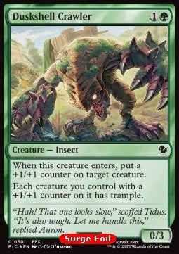 Duskshell Crawler - Commander: Magic: The Gathering - FINAL FANTASY: Collector's Edition (Common) [CFIC-301]