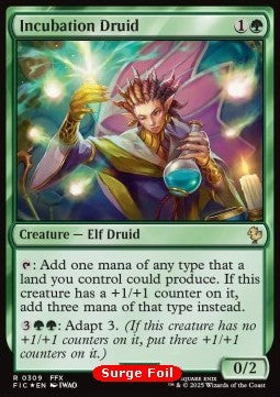 Incubation Druid - Commander: Magic: The Gathering - FINAL FANTASY: Collector's Edition (Rare) [CFIC-309]