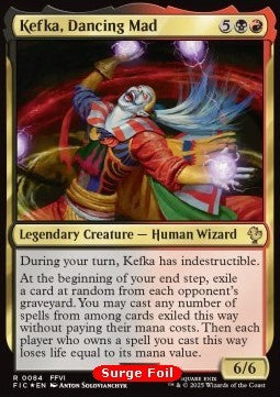 Kefka, Dancing Mad - Commander: Magic: The Gathering - FINAL FANTASY: Collector's Edition (Rare) [CFIC-84]