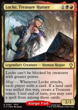 Locke, Treasure Hunter - Commander: Magic: The Gathering - FINAL FANTASY: Collector's Edition (Rare) [CFIC-87]