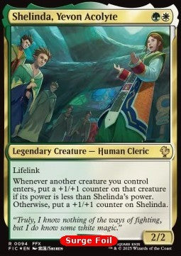 Shelinda, Yevon Acolyte - Commander: Magic: The Gathering - FINAL FANTASY: Collector's Edition (Rare) [CFIC-94]