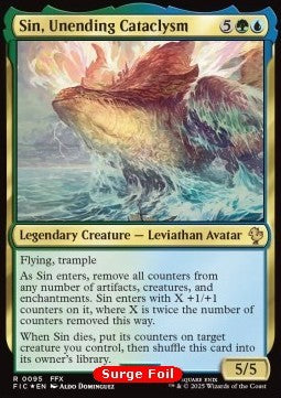 Sin, Unending Cataclysm - Commander: Magic: The Gathering - FINAL FANTASY: Collector's Edition (Rare) [CFIC-95]