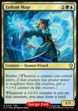 Fathom Mage - Commander: Magic: The Gathering - FINAL FANTASY: Collector's Edition (Rare) [CFIC-325]