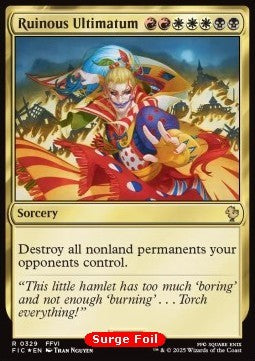 Ruinous Ultimatum - Commander: Magic: The Gathering - FINAL FANTASY: Collector's Edition (Rare) [CFIC-329]
