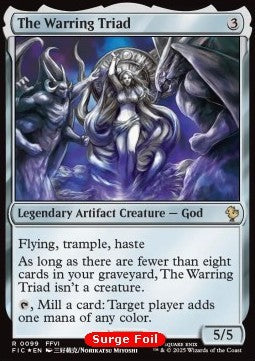 The Warring Triad - Commander: Magic: The Gathering - FINAL FANTASY: Collector's Edition (Rare) [CFIC-99]