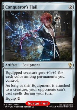 Conqueror's Flail - Commander: Magic: The Gathering - FINAL FANTASY: Collector's Edition (Rare) [CFIC-340]