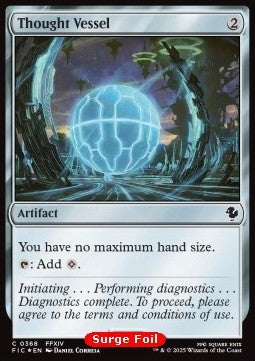 Thought Vessel - Commander: Magic: The Gathering - FINAL FANTASY: Collector's Edition (Common) [CFIC-368]