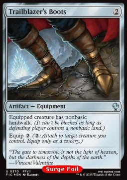 Trailblazer's Boots - Commander: Magic: The Gathering - FINAL FANTASY: Collector's Edition (Uncommon) [CFIC-370]