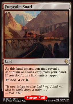 Furycalm Snarl - Commander: Magic: The Gathering - FINAL FANTASY: Collector's Edition (Rare) [CFIC-397]
