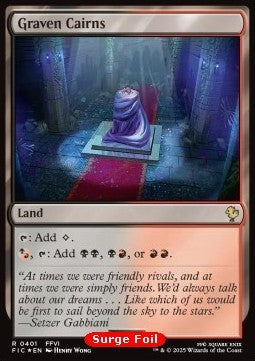 Graven Cairns - Commander: Magic: The Gathering - FINAL FANTASY: Collector's Edition (Rare) [CFIC-401]