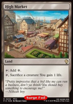 High Market - Commander: Magic: The Gathering - FINAL FANTASY: Collector's Edition (Rare) [CFIC-402]