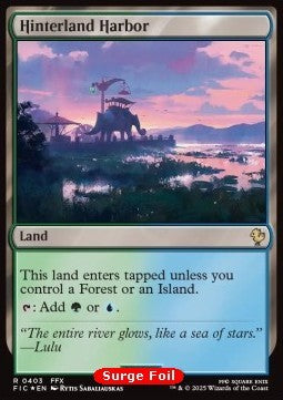 Hinterland Harbor - Commander: Magic: The Gathering - FINAL FANTASY: Collector's Edition (Rare) [CFIC-403]