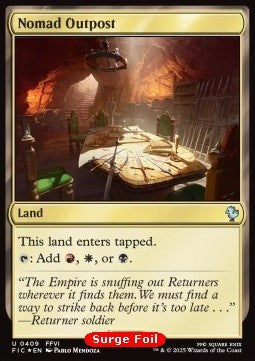Nomad Outpost - Commander: Magic: The Gathering - FINAL FANTASY: Collector's Edition (Uncommon) [CFIC-409]