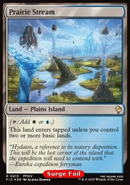 Prairie Stream - Commander: Magic: The Gathering - FINAL FANTASY: Collector's Edition (Rare) [CFIC-413]