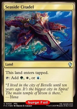 Seaside Citadel - Commander: Magic: The Gathering - FINAL FANTASY: Collector's Edition (Uncommon) [CFIC-420]