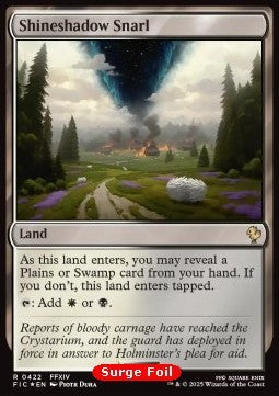 Shineshadow Snarl - Commander: Magic: The Gathering - FINAL FANTASY: Collector's Edition (Rare) [CFIC-422]