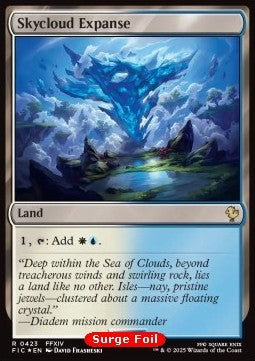 Skycloud Expanse - Commander: Magic: The Gathering - FINAL FANTASY: Collector's Edition (Rare) [CFIC-423]