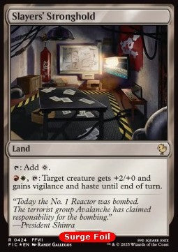 Slayers' Stronghold - Commander: Magic: The Gathering - FINAL FANTASY: Collector's Edition (Rare) [CFIC-424]