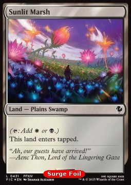 Sunlit Marsh - Commander: Magic: The Gathering - FINAL FANTASY: Collector's Edition (Common) [CFIC-431]
