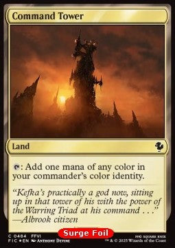 Command Tower (V.2) - Commander: Magic: The Gathering - FINAL FANTASY: Collector's Edition (Common) [CFIC-484]