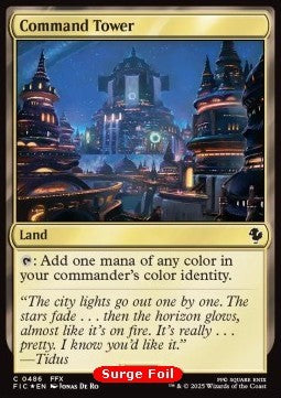 Command Tower (V.4) - Commander: Magic: The Gathering - FINAL FANTASY: Collector's Edition (Common) [CFIC-486]