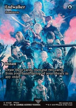 Brainstorm - Magic: The Gathering - FINAL FANTASY Through the Ages (Uncommon) [FCA-28]