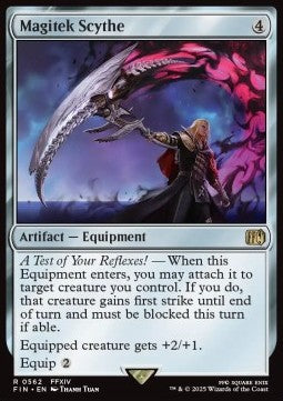 Magitek Scythe - Magic: The Gathering - FINAL FANTASY: Extras (Rare) [XFIN-562]