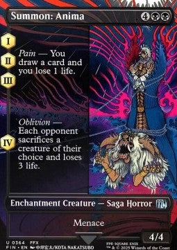 Summon: Anima - Magic: The Gathering - FINAL FANTASY: Extras (Uncommon) [XFIN-364]