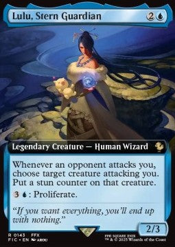 Lulu, Stern Guardian - Commander: Magic: The Gathering - FINAL FANTASY: Extras (Rare) [XFIC-143]