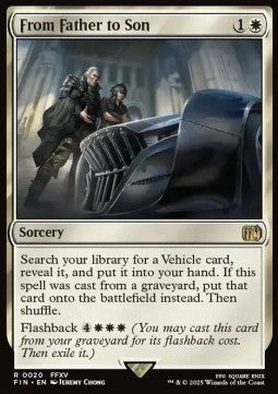 From Father to Son - Magic: The Gathering - FINAL FANTASY (Rare) [FIN-20]