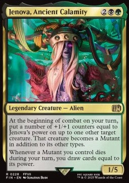 Jenova, Ancient Calamity - Magic: The Gathering - FINAL FANTASY (Rare) [FIN-228]