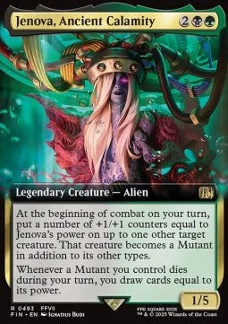 Jenova, Ancient Calamity (V.2) - Magic: The Gathering - FINAL FANTASY: Extras (Rare) [XFIN-493]